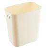Bathroom Gap Trash Can Uncovered Narrow Plastic Waste Basket with Fixed Hole Space Saving Slim Garbage Can for Bedroom Kitchen Living Room Office