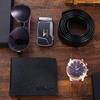 5-Piece Creative Gift Set: Business Watch with Leather Strap, Glasses, and Wallet