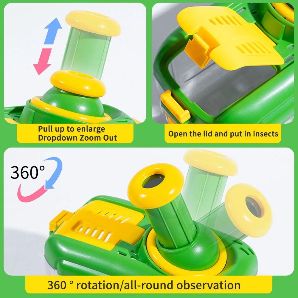 with Magnifying Glass Outdoor Insect Exploration Nature Adventure Tools  Children Gifts