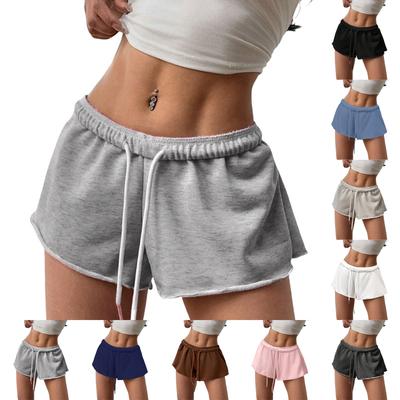 Mode Femme Été Couleur Short Chaud Sport et Loisirs Taille Basse Short Fille Spicy
