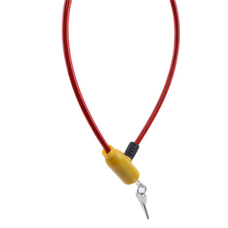 Bicycle Cable Lock Accessories - Strong Steel Anti Theft Wire Rope For MTB And Road Bike Security