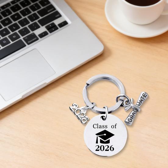 Brelok na ukończenie szkoły Klasa 2026 Absolwenci Szkoły Średniej i Uczelni Znaczący Brelok na Ukończenie Szkoły dla Niej Jego Dekoracja na Ukończenie Szkoły