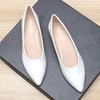 Summer Candy Color Ladies Patent Leather Slip-on Pointy Toe Light Shoes for Women Outdoor Flats 2024 Casual Shoes Loafers