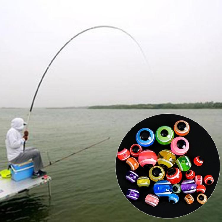 100 Stuks/doos Visogen Kralen Zoetwater Lures Ogen Zoetwatervissen Lures Aas