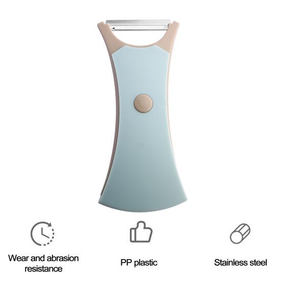 Pelapatate 2 in 1 per frutta e verdura Lama in acciaio inossidabile Design girevole con contenitore Grattugia Manico ergonomico Utensile da cucina per alimenti Pelapatate per patate carote