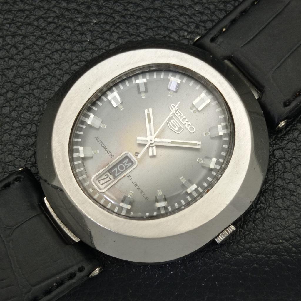 USED VINTAGE SEIKO 5 AUTOMATIC 6119C JAPAN MENS ORIGINAL DIAL WATCH A433938-2