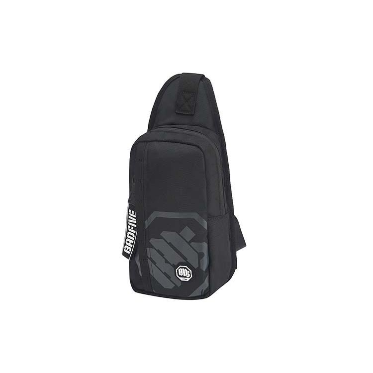 

New LiNing Polyester Shoulder Bag, Crossbody Bag, Sling Bag Unisex Black ABDQ208-1 15.0*7.6*25.9CM