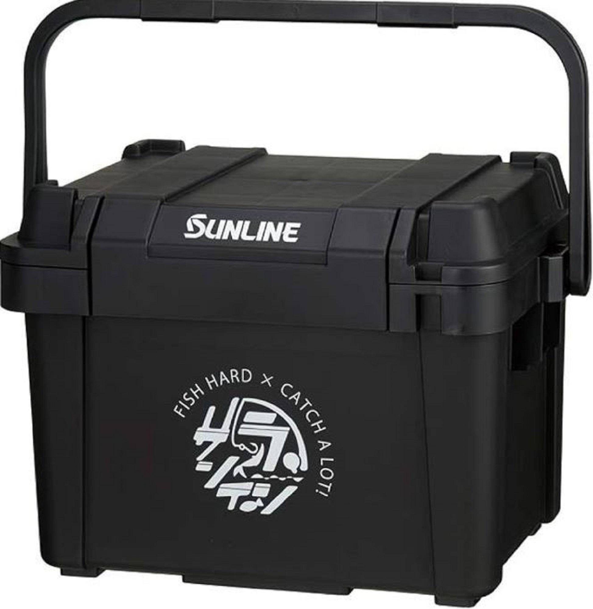 

Sunline SFB-0723 Tackle Box Storage W518 x D360 x H345mm Black (4757)
