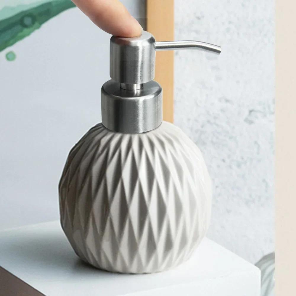 304 Stainless Steel Hand Soap Liquid Dispenser Nozzle for Bathroom Kitchen Foam Soap Products Bathroom Accessories