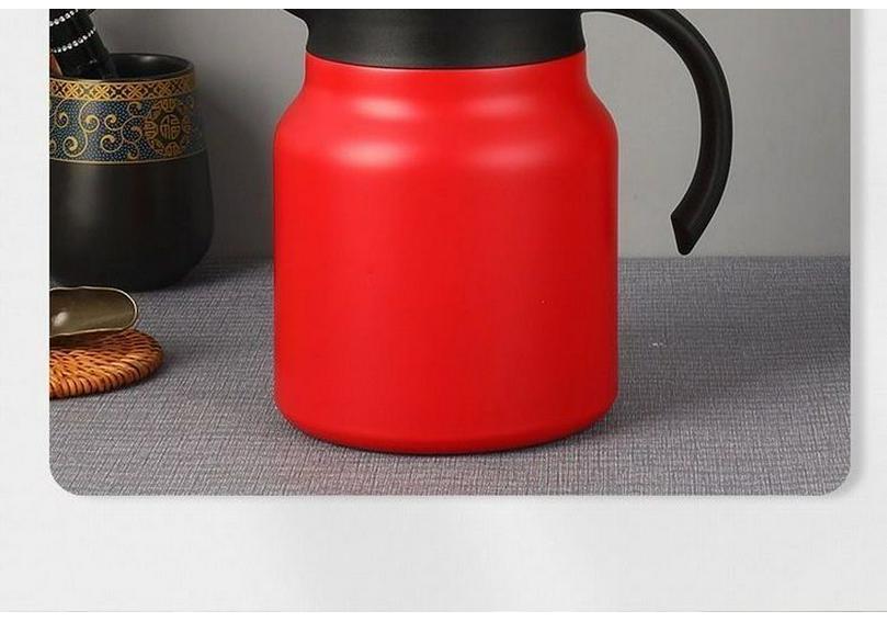 Large Capacity 316 Stainless Steel Thermos with Tea Infuser and Water Separator for Home or Office