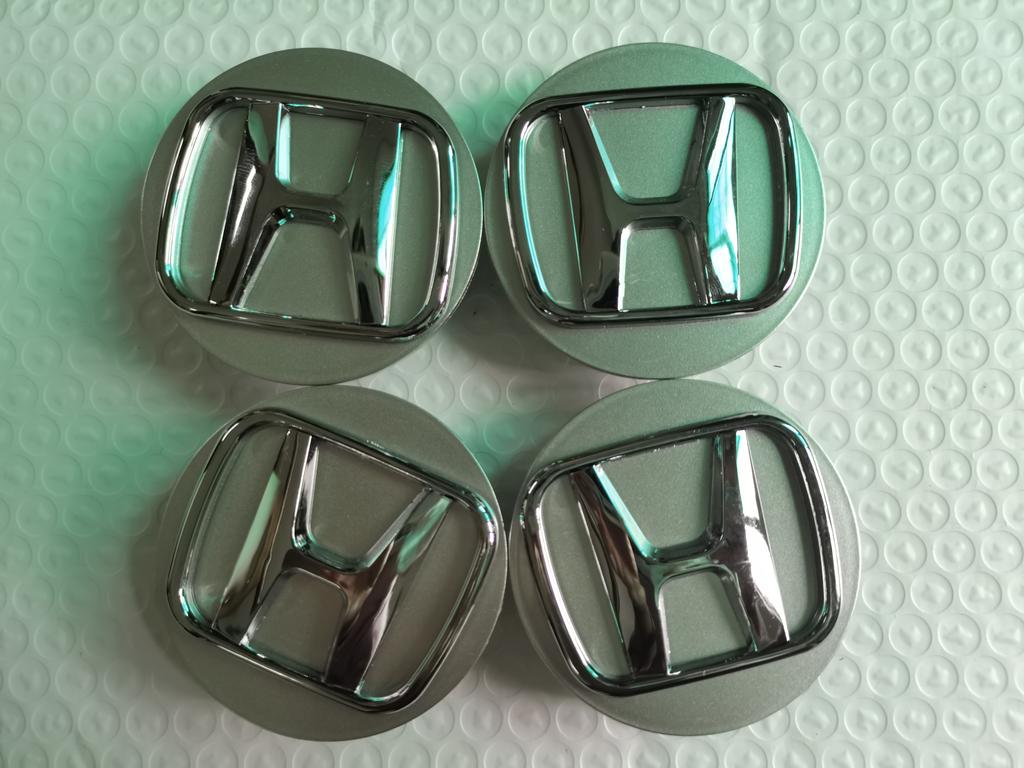 ASZ2  4pcs 62mm Wheel Center Cap Logo Hub Cover Badge Emblem for Honda Civic City Accord Odyssey Spirior CRV HR-V Jazz CBR HRV Set  4