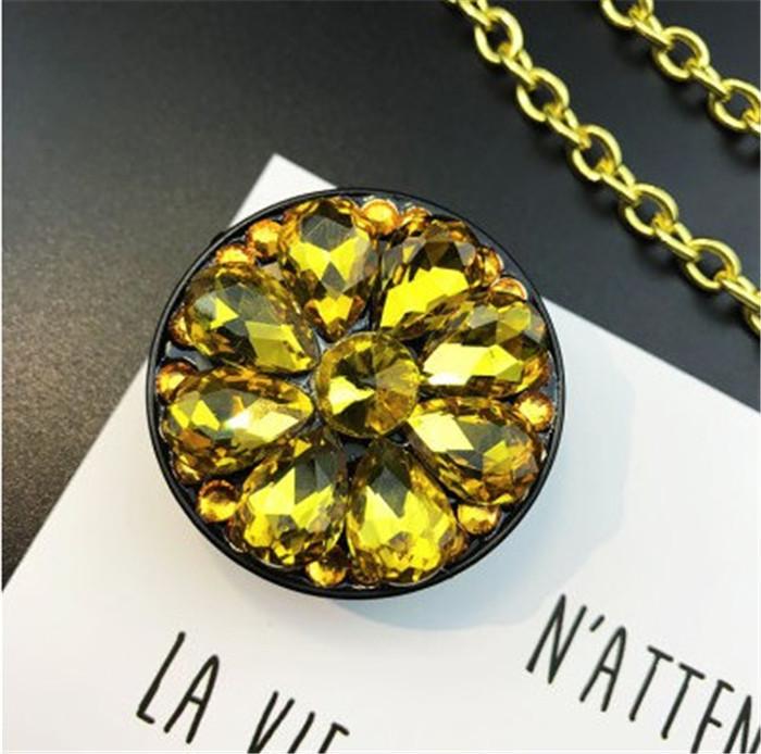 Artifact Bracket Lazy Inlaid Rhinestones Luxury Mobile Phone Case Universal Bracket Ring Bracket