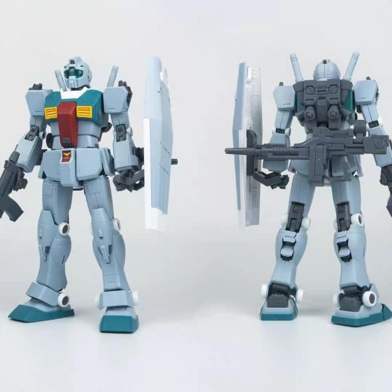 1/72 RGM-79 GM Schlegel Morocco Front Ver Assembly Model Kit Action Figure Doll Plastic Model Toy Desktop Ornament Surprise Gift