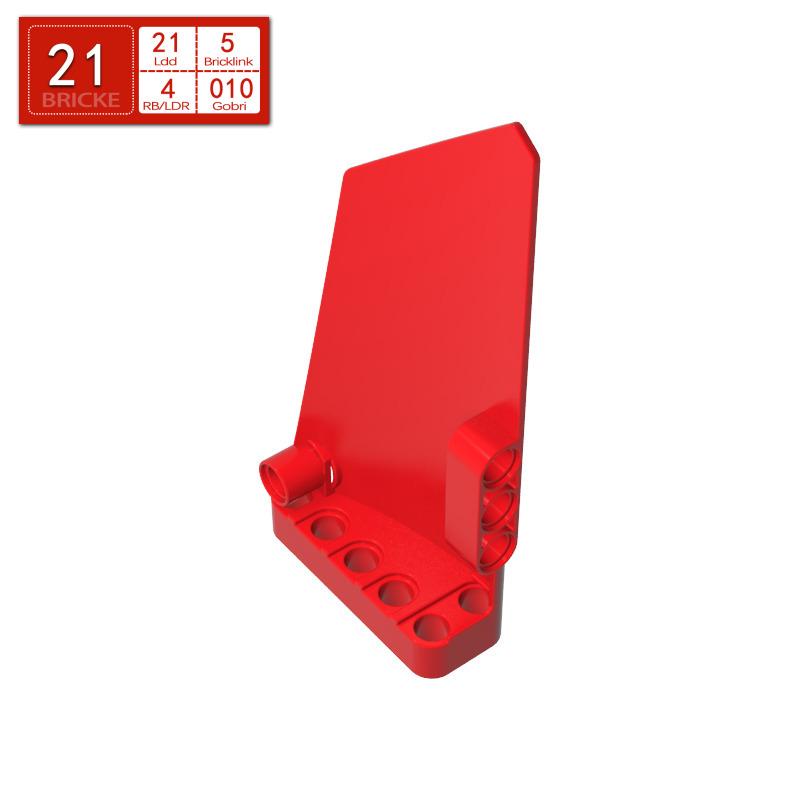 Brick Guest BRICKE No. 18 5x11 Tech Panel B-Side, LEGO 64682 Compatible, Educational Building Blocks Puzzle Toy Piece