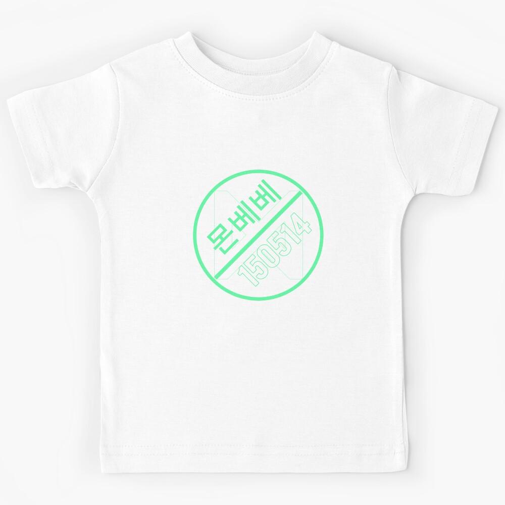 Monsta X - The Connect Style Circle Logo Edit (Monbebe) Kids T-Shirt 140