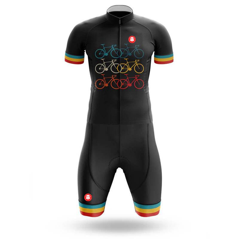 Triathlon Skinsuit Träger Radsport Herren Radtrikot Sommer Atmungsaktiv Radanzug Set 2026