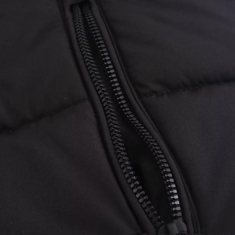 Kaslead New Arrival Women's Clothing Fashion Style Fashion Minimalist All-Matching Hooded Patchwork Cotton-Padded Jacket Vest 3046231