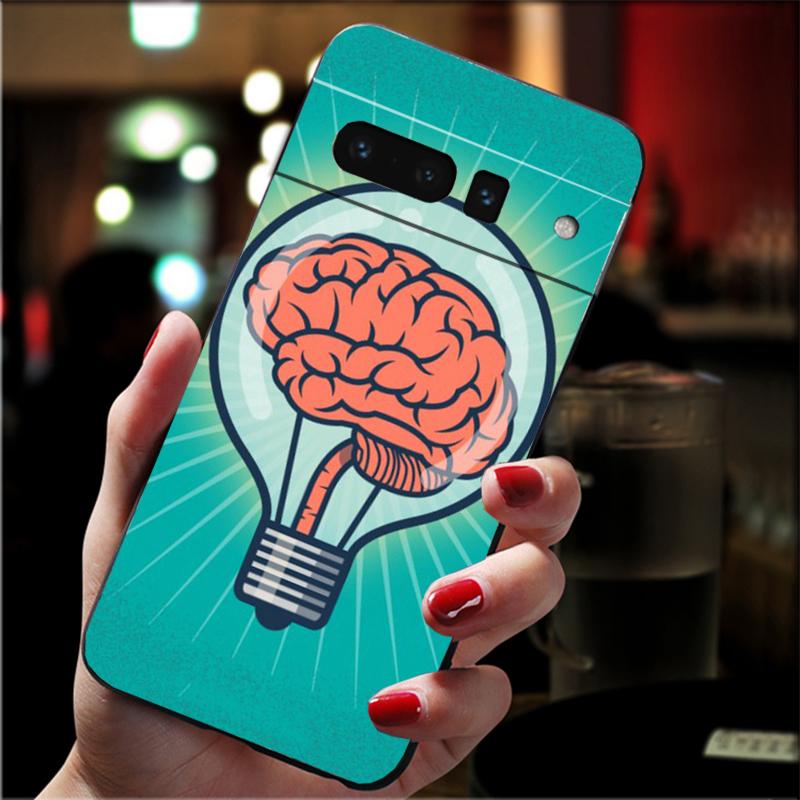 

Phone Case For Google Pixel 10 9 Pro XL 9A 8 7 6 Pro Pixel 8A 7A 6A Pixel 8 7 6 5 Human Organs Brain Meridian Kidney Google Pixel 9 Pro
