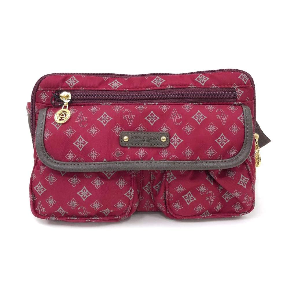 

Anna Christina Waist Pouch Waist Body 4A47 Purple Dark [Women s Bag, 2-way, Bag, Stylish, Cute, Women s Bag] (00 Red)