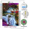 Full 5D Diy Diamond Painting Scenic Waterfall  5D Diamond Painting