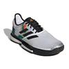 adidas SoleCourt White Black Silver Metallic Men Sneakers Cloud-White Core-Black GX9065
