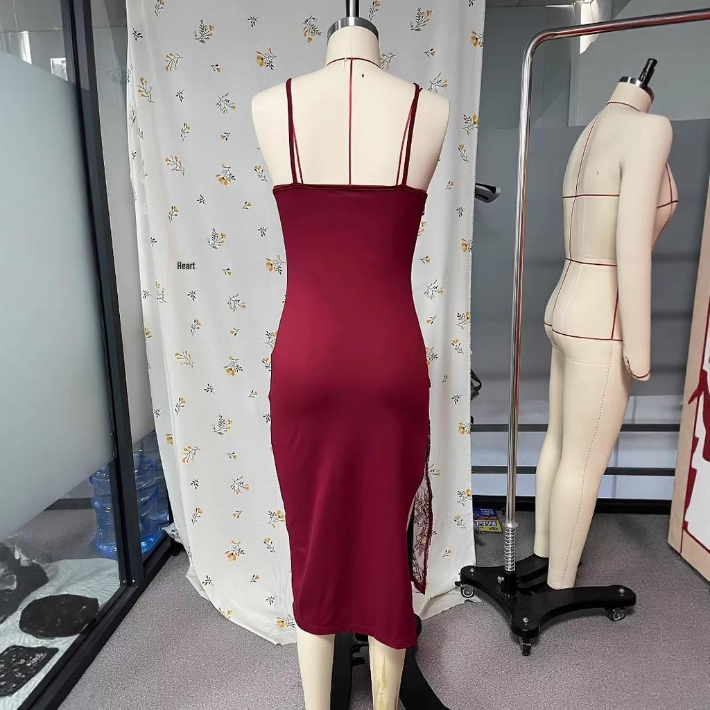Women's Summer Lace Sling Bodycon Sheath Sexy Nightdress - Pure Desire Style