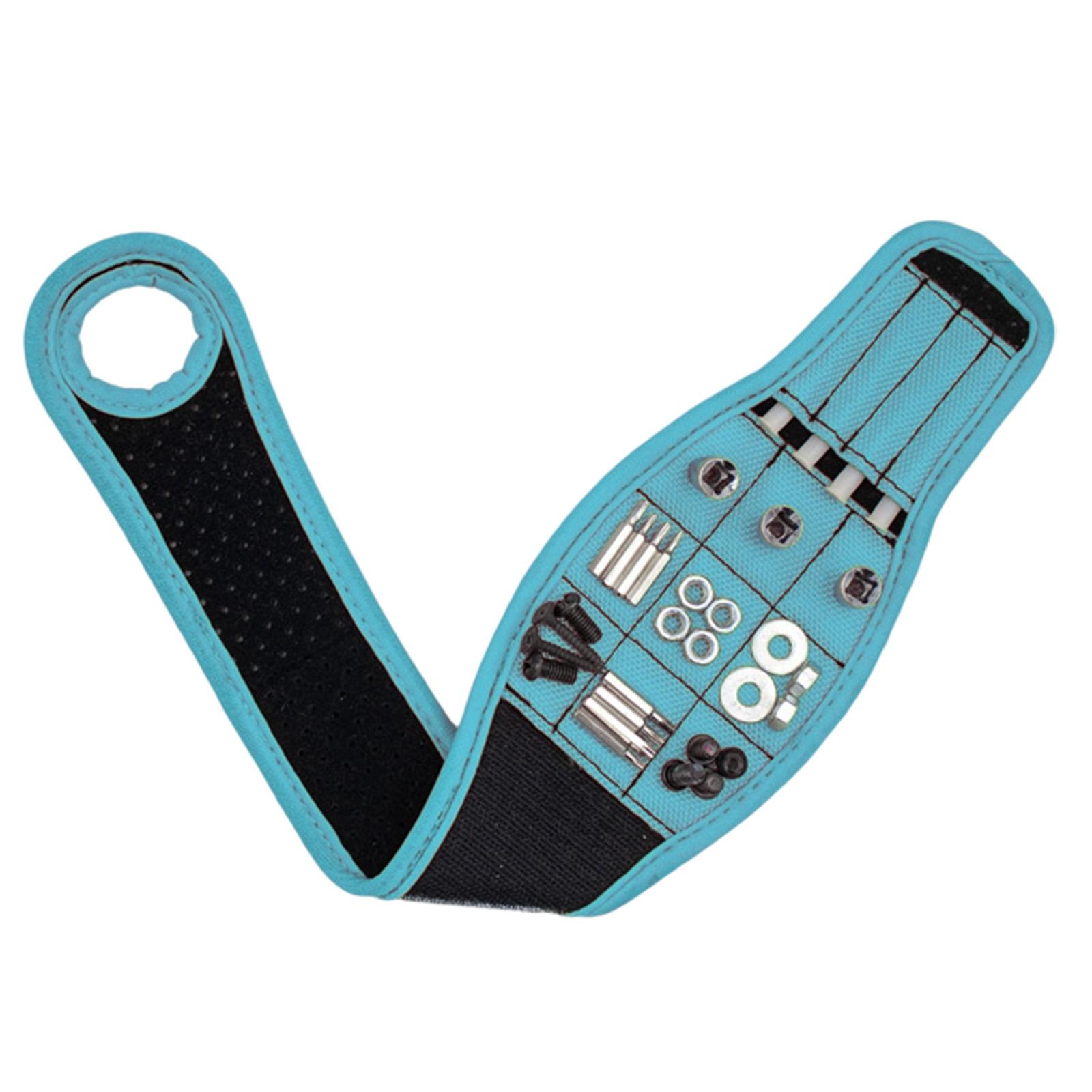 

Magnetic Wristband For Tools One Size синий