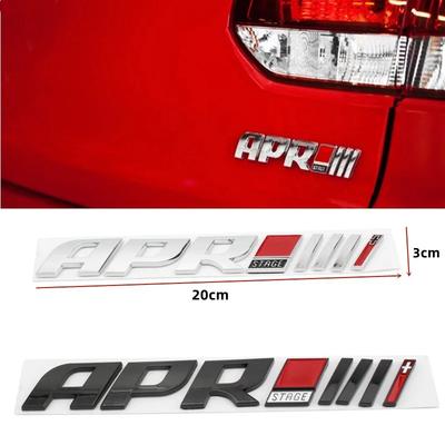 Autocollant 3D ABS APR Stage III 3+ pour coffre arrière, accessoires de style