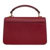Michael Kors Gold Accented Lock Closure Design Leather Shoulder Crossbody Handbag Women handbag Deep-Red 32T4GD8C5L-DEEPRED
