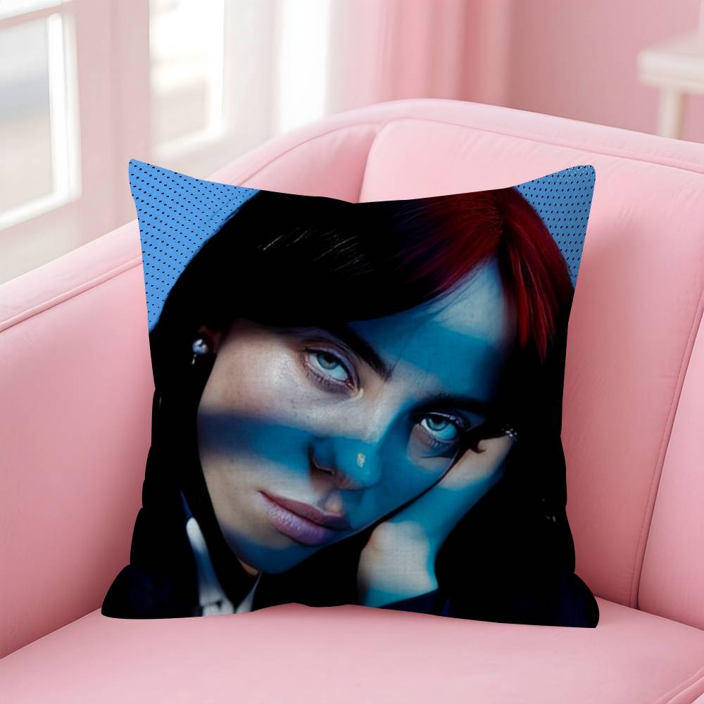 Singer album BBillieS Vintage Personalized picture text home decorative pillows Household Gifts 45x45cm