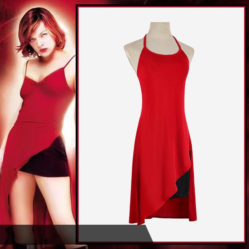 Resident Evil Alice Red Camisole Sexy