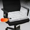 Graphene Car Heating Cushion Winter Thickened Plush Car Electric Seat Cushion Car Usb Interface Universal