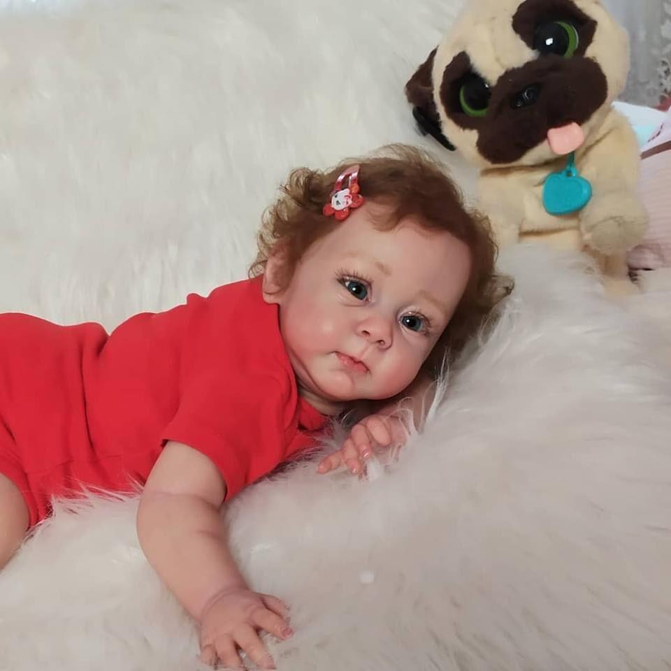 60cm Realistic Hulexy Doll with Exquisite Hand-Painted 3D Skin and Visible Veins 60 cm