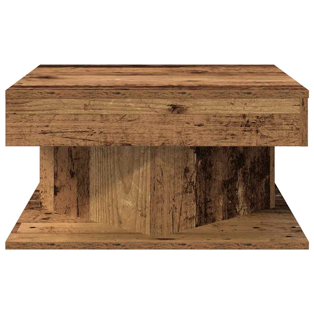 Vidaxl Couchtisch, Altes Holz, 55x55x30 cm