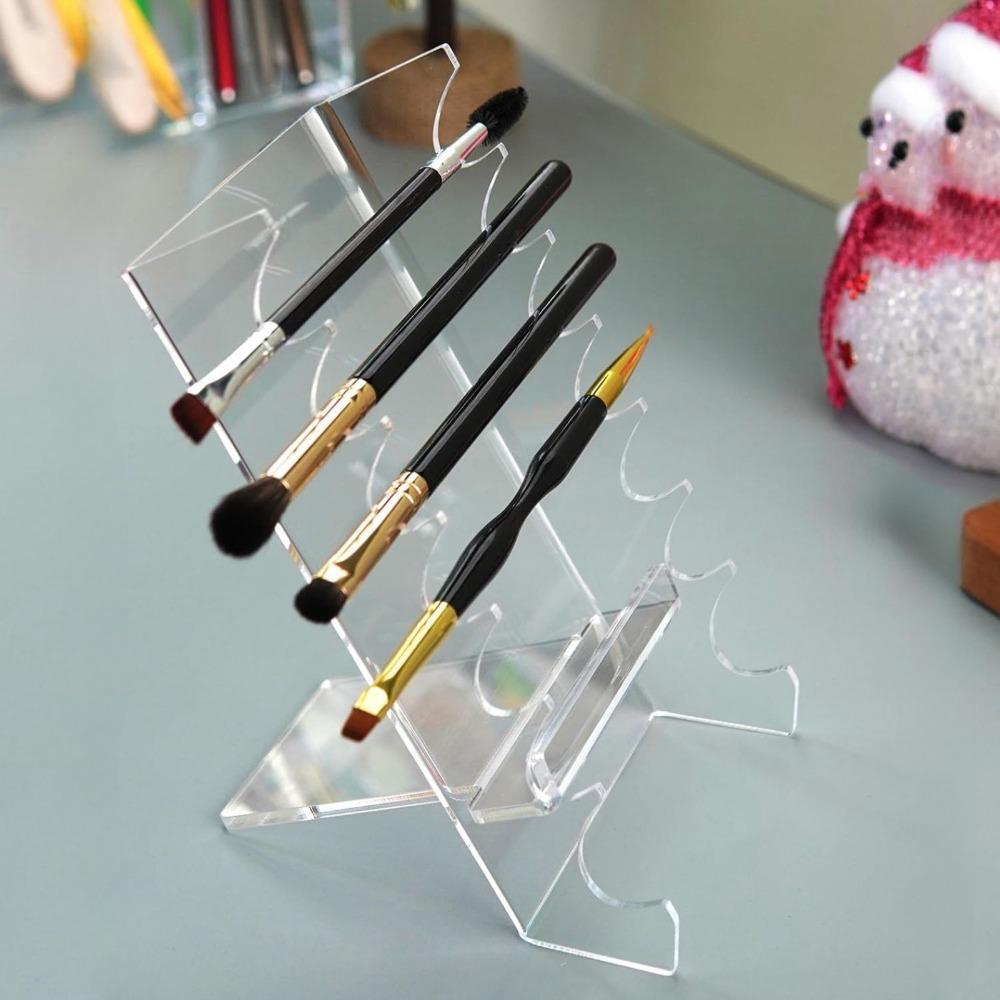 Aesthetic Pen Organizer Multi-hole Storage Stand Multifunctional Display Rack Vanity Use