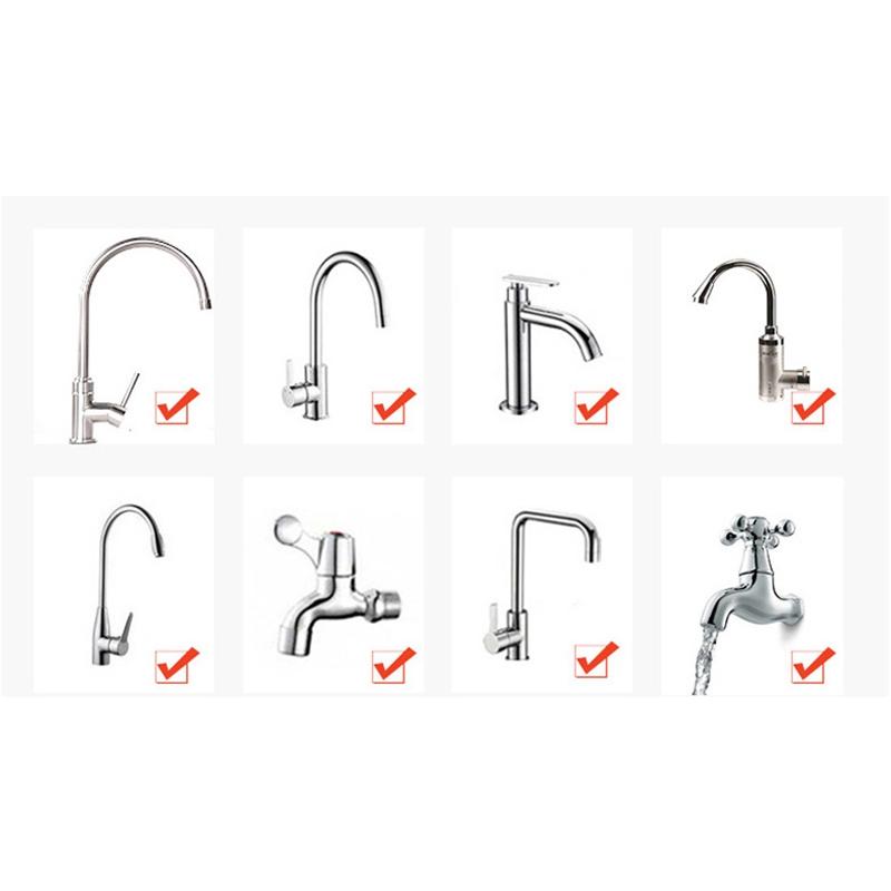 Kitchen Sink Faucet Extenders Tap Home Nozzle for Faucet Water Purifier Tap Sink Filter Saving Filter Water Bathroom Accessories