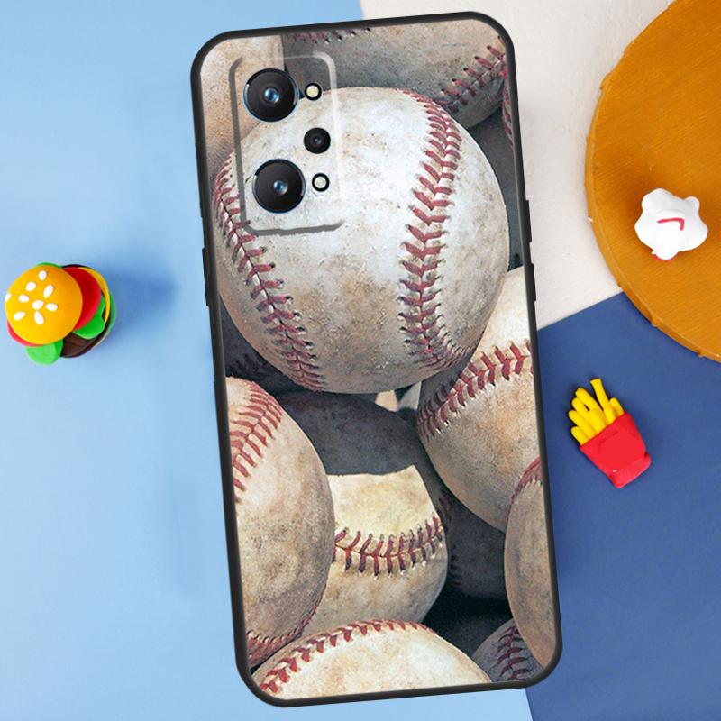 Baseball For Realme GT 6 6T 5 GT7 Pro C61 C75 C55 C51 C21Y C25S C67 C53 13 12 10 11 14 Pro Plus Case