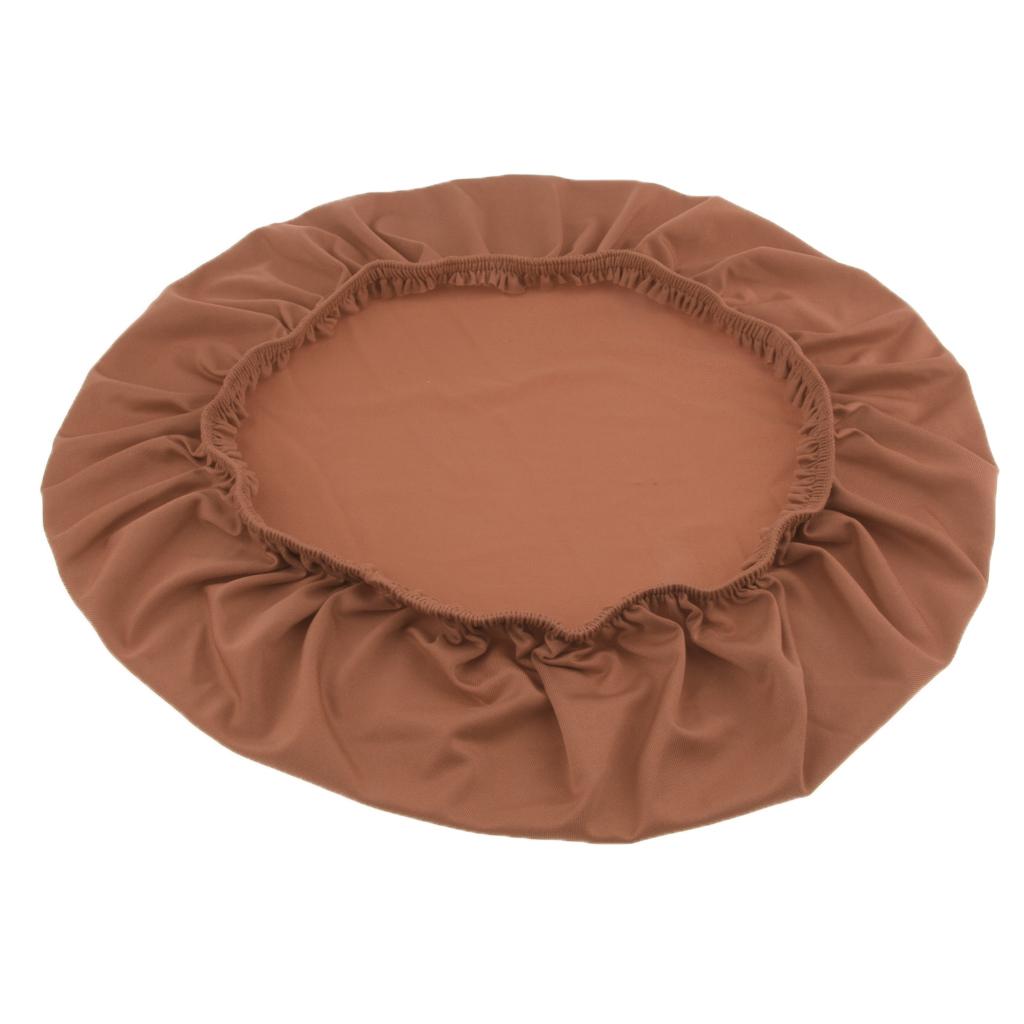 

Чехол для барного стула, противоскользящий, круглый, чехол для сиденья, чехол для сиденья стула, подушки, рукав, эластичный чехол для стула, защитная пленка для мебели 13,8 дюйма коричневый