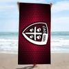 Asciugamano da Spiaggia Stampato Cagliari Calcio, Asciugamano Morbido Grande Asciugatura Rapida per Spiaggia Campeggio Nuoto