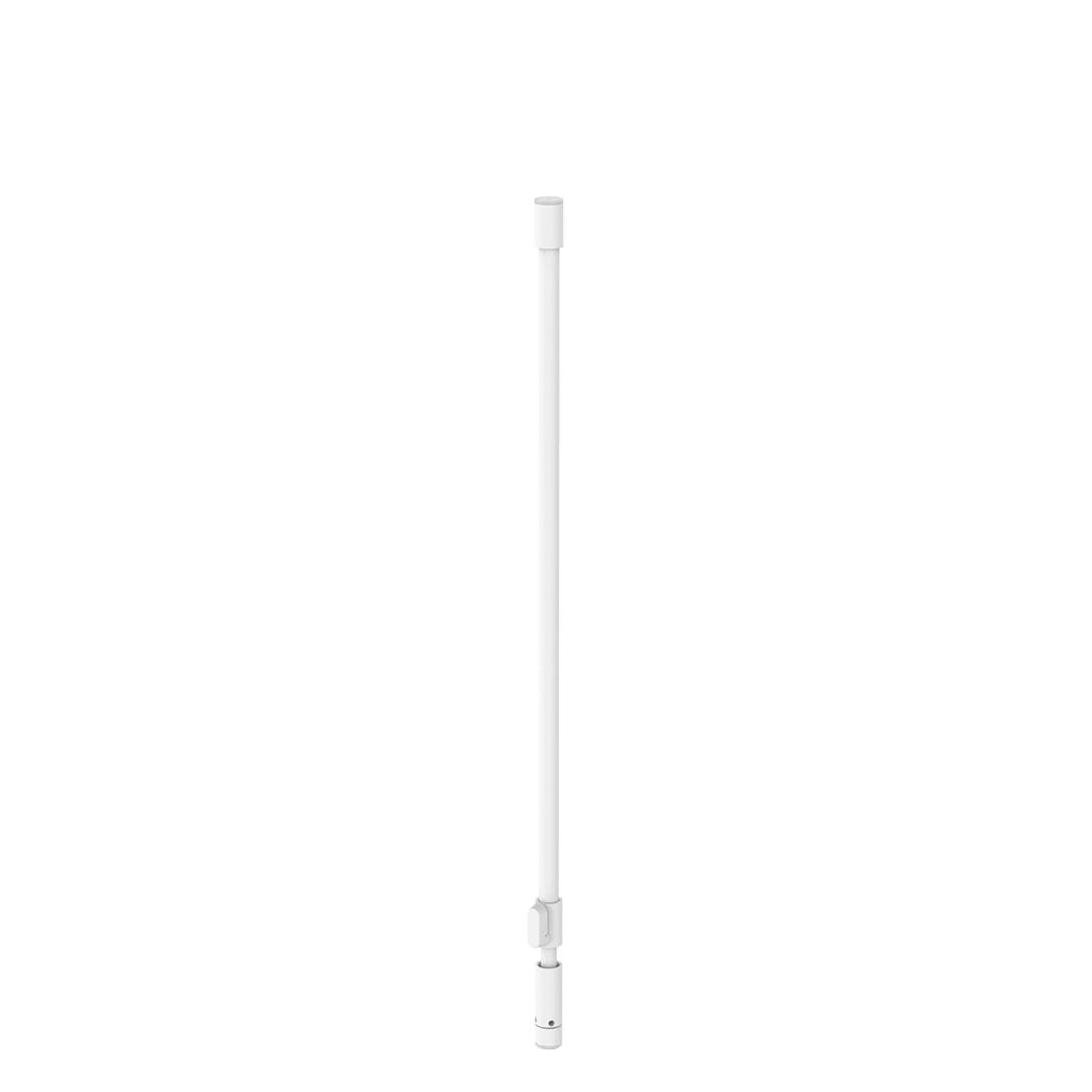 HEIAN SHINDO tatecco Vertical Tension Rod 70cm, Matte White, Mounting Height 70-110cm, TCR-2WH (Heian Shindo Kogyo)