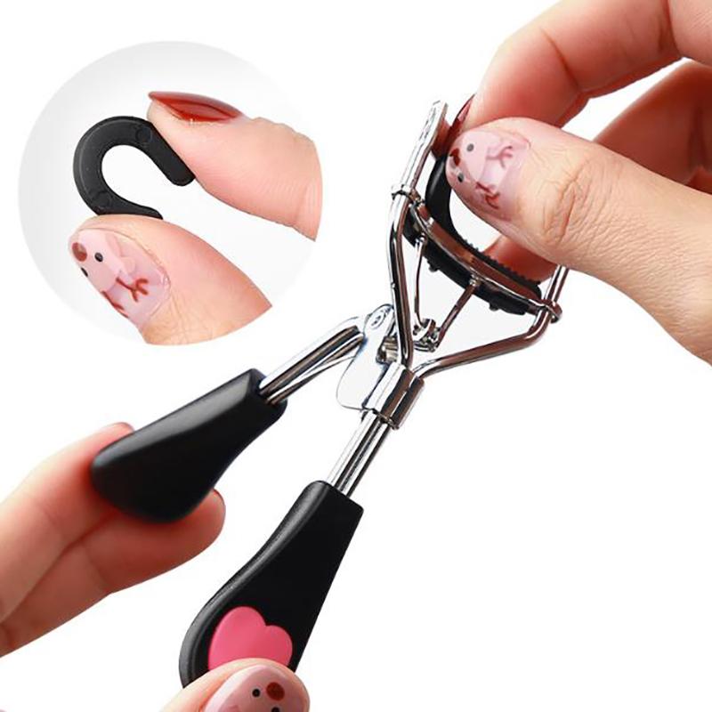 1Pc Lady Professional Eyelash Curler With Comb Tweezers Curling Eyelash Clip Cosmetic Eye Beauty Tool