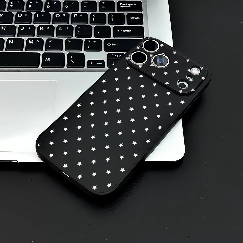 

Five Pointed Star Design Pattern Phone Case For IPhone 17 16 15 14 Plus 13 12 11 Pro MAX Air Screen Protector Shockproof Cover iphone 11