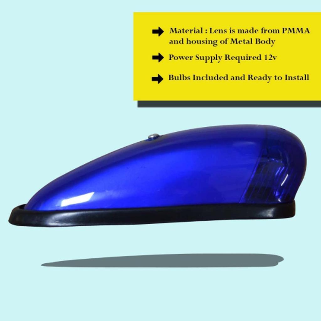 APSMOTIV Marker Lights Kit Teardrop Style Waterproof Decoration Marker Lights with 12v Bulbs Replacement for Heavy Duty Truck Kenworth Peterbilt