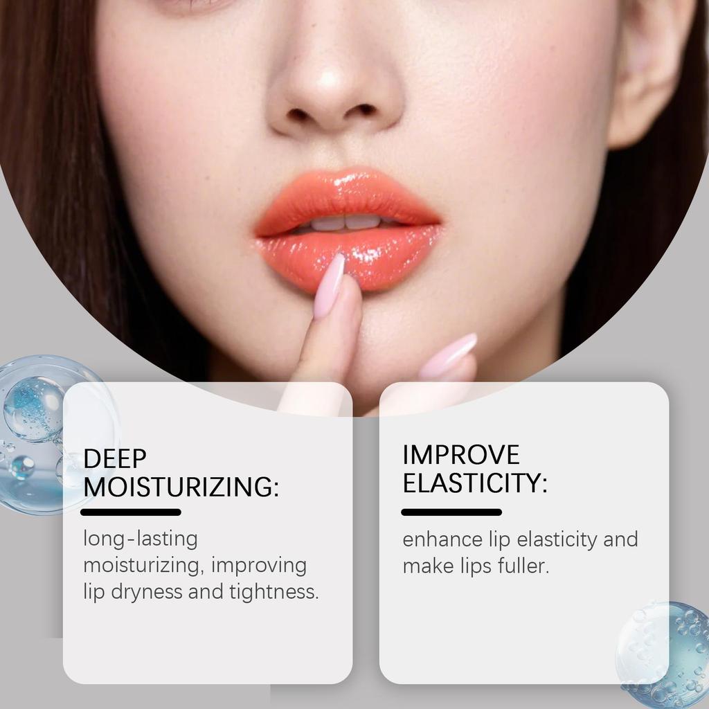 Zephoco Lip Care Essence 12h Moisturizing Plumping Balm Gentle Nourishment For Delicate Lips