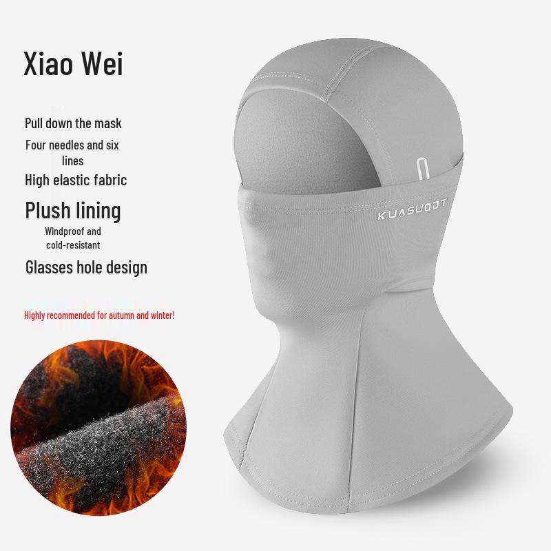 Warme Fleece- Sturmhaube: Winddichte Vollgesichts-Motorrad-Skimaske für Männer & Frauen