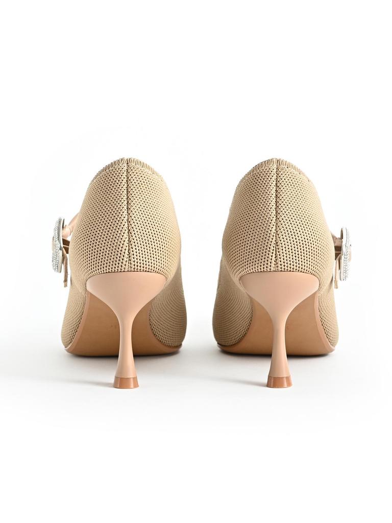 2026 European Style Pointed Toe Stiletto Mary Janes - Lightweight & Comfortable