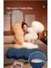 New Wave Plush Body Pillow for Side Sleepers - Long Pillow for Girls, Pregnant Women & Sofa Backrest