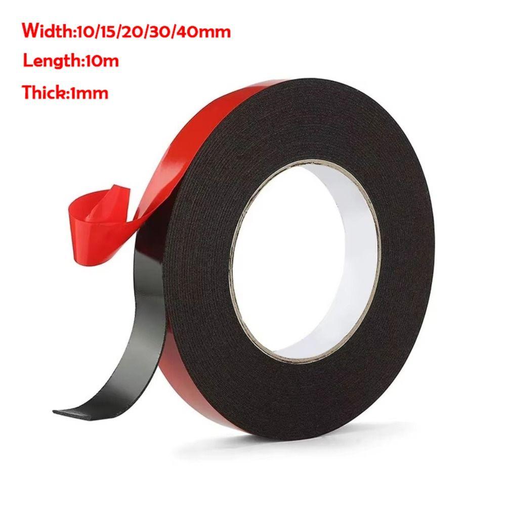 1 Rolls 10m Double Sided Tape High Viscosity Adhesive Tapes For DIY Power Strips Photo Frames Wall Stickers Car Fixing Pads Tool