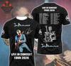 Joe Bonamassa Tour 2026 3D Full Size T-Shirt Gift For Fan PP2909