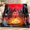 Cult of the Lamb blanket Flannel Blanket Soft Cozy Plush Throw for Sofa Bed Lightweight Home Decoration Outdoor camping
